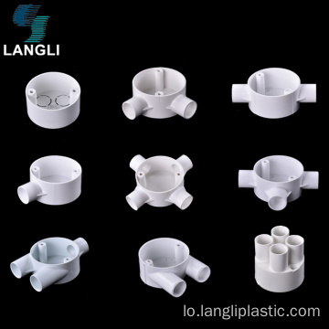 ຜະລິດຕະພັນໄຟຟ້າ Threaded Pipe Fittings Molded Plastic Box